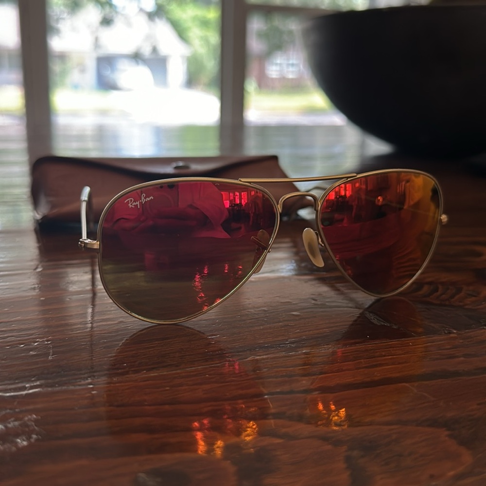 Ray Ban Aviator Glasses - Picture 10 of 11